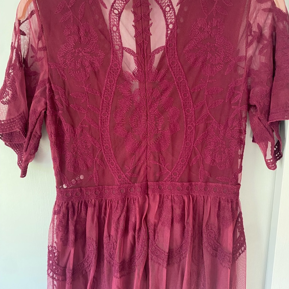 Pink blush maternity dress - size small - Picture 7 of 9